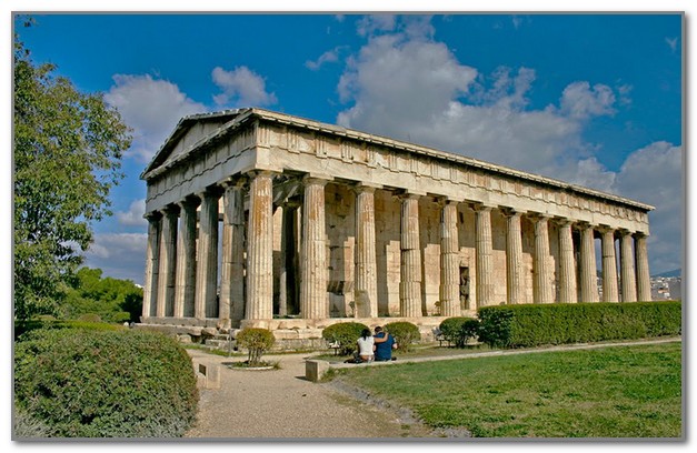 Современный вид храма Аполлона в Бассах