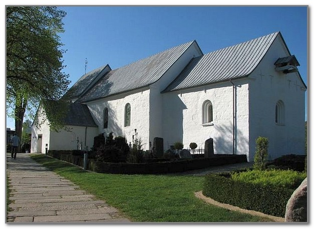 Первая христианская церковь в Дании