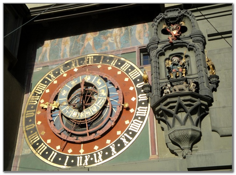 Астрономический циферблат бернских часов